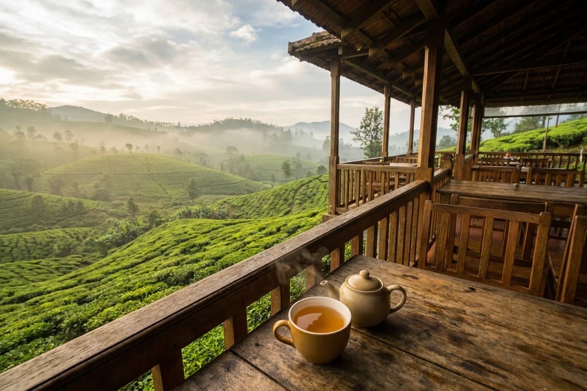 The Tea Terrace, Munnar, Kerala
